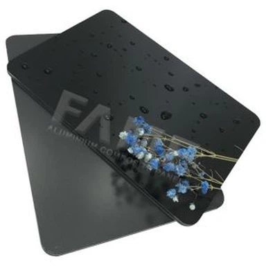 Sort PE ACP til bygning