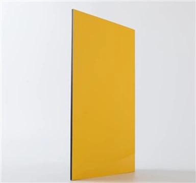 Matt Gul ACP / Alucobond / Aluminiumplastpanel